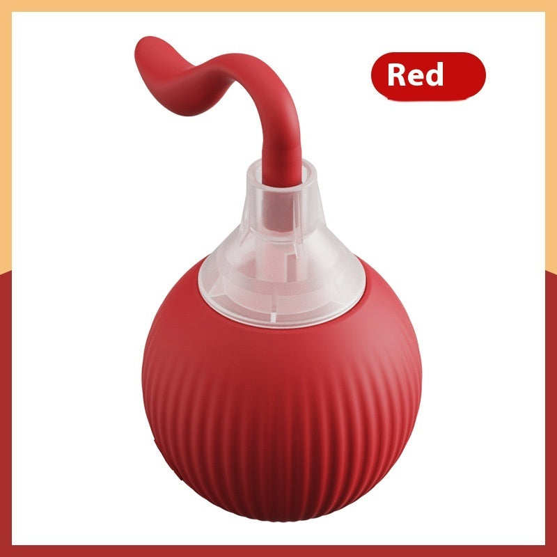 Cat chasing interactive rolling ball toy with motion sensor