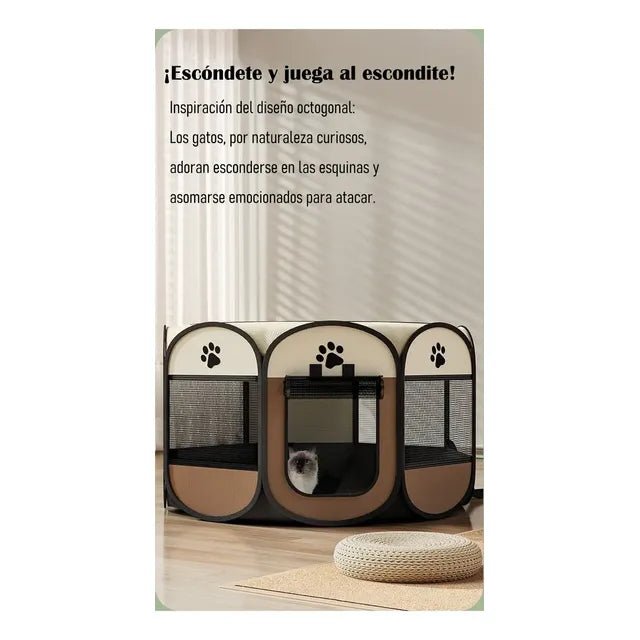 JAULA PLEGABLE CORRAL DE MASCOTAS - PetBerly