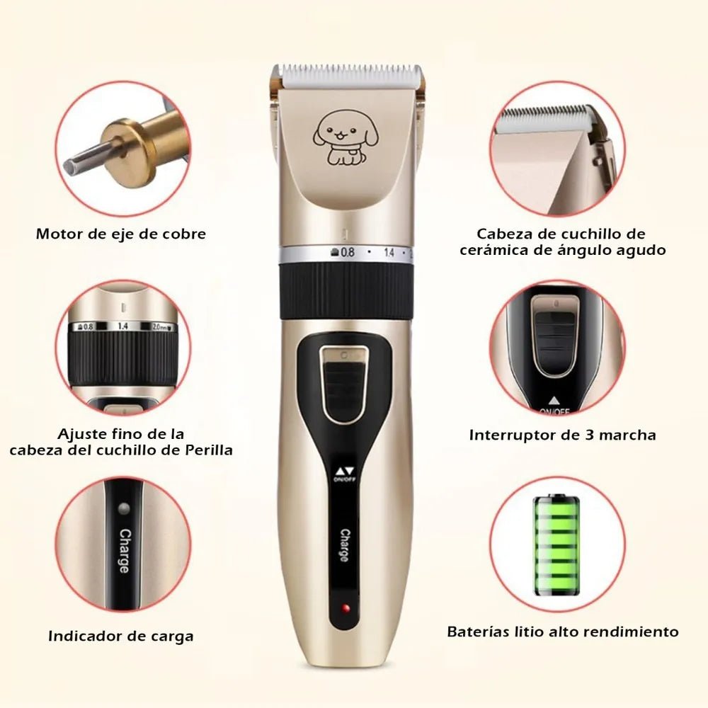 Maquina Para Cortar Pelo Mascotas