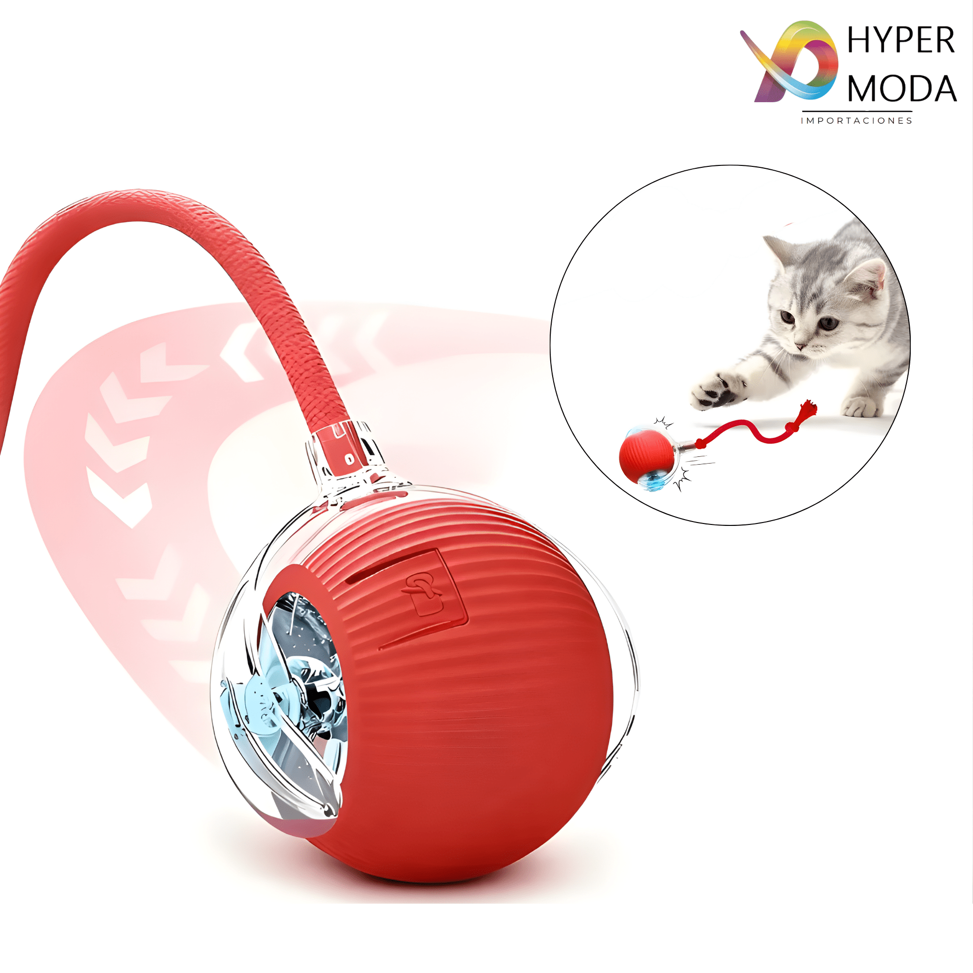 Juguete Pelota Recargable Para Mascota - PetBerly