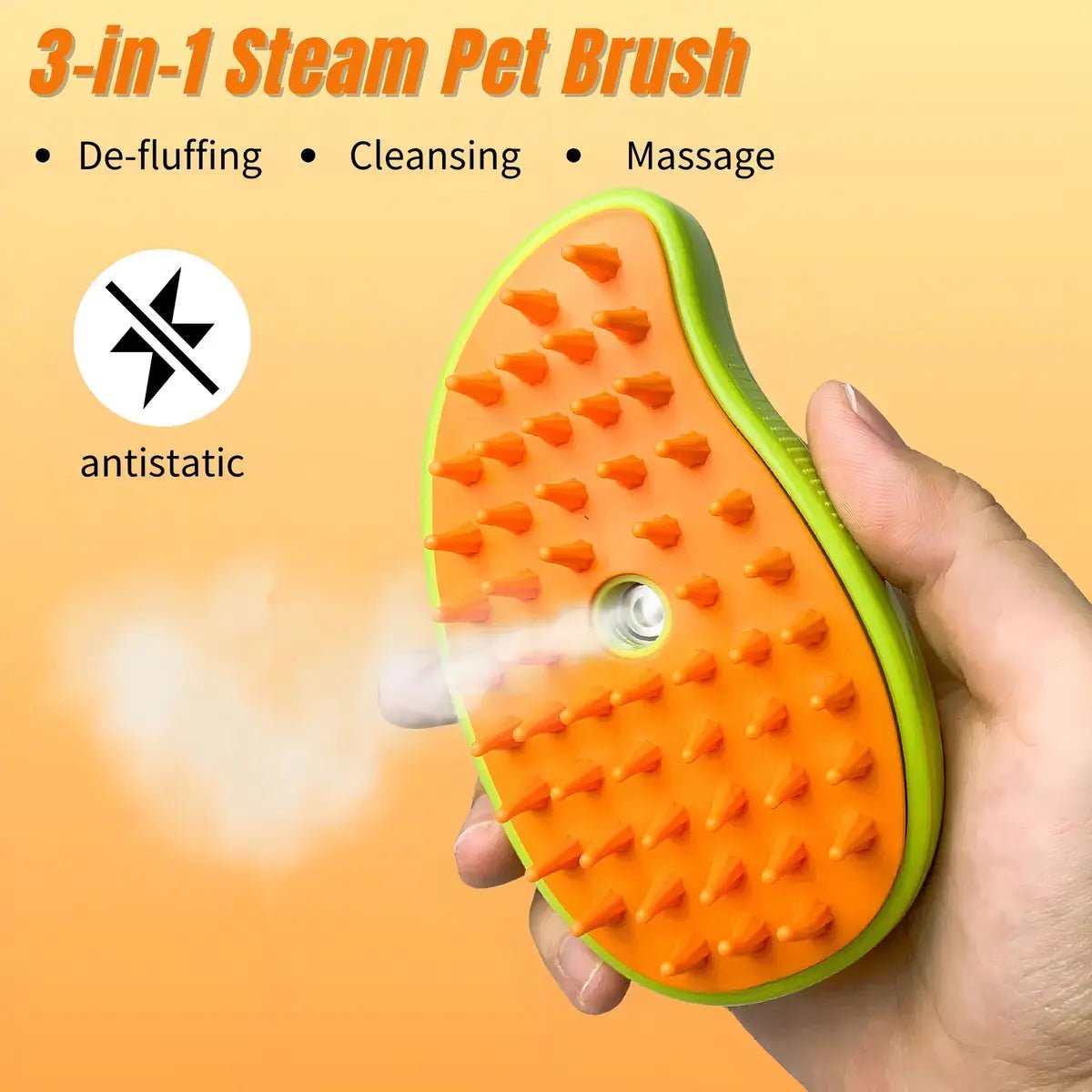 CEPILLO PARA MASCOTAS A VAPOR - PetBerly